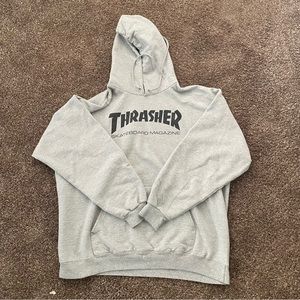 Thrasher Gray Hoodie XL Skateboard Magazine Edition